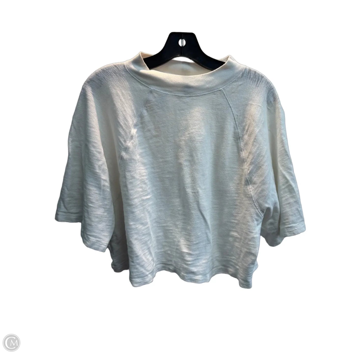 Top Short Sleeve Basic By Universal Thread In White, Size: L