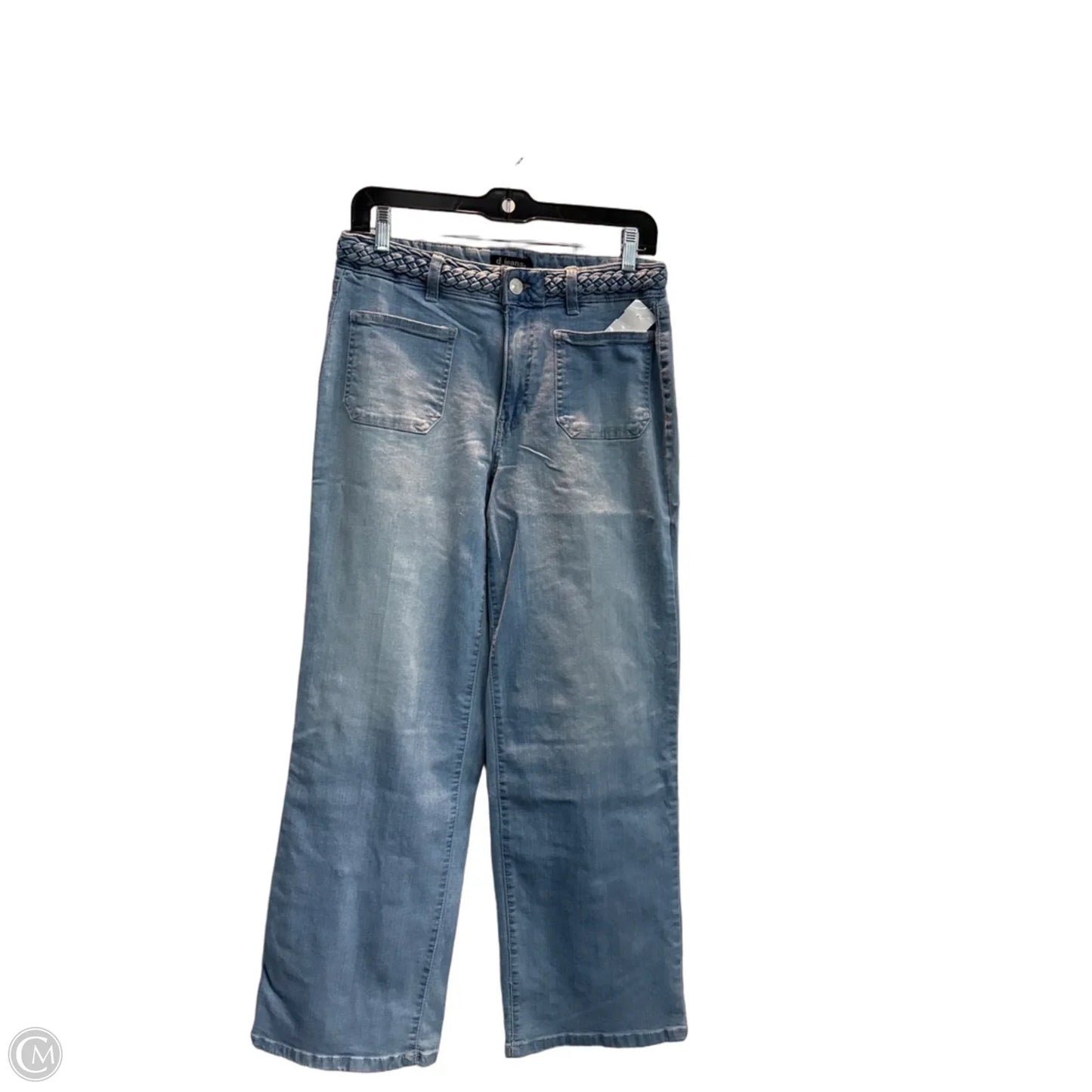 Jeans Wide Leg By D Jeans In Blue, Size: 8