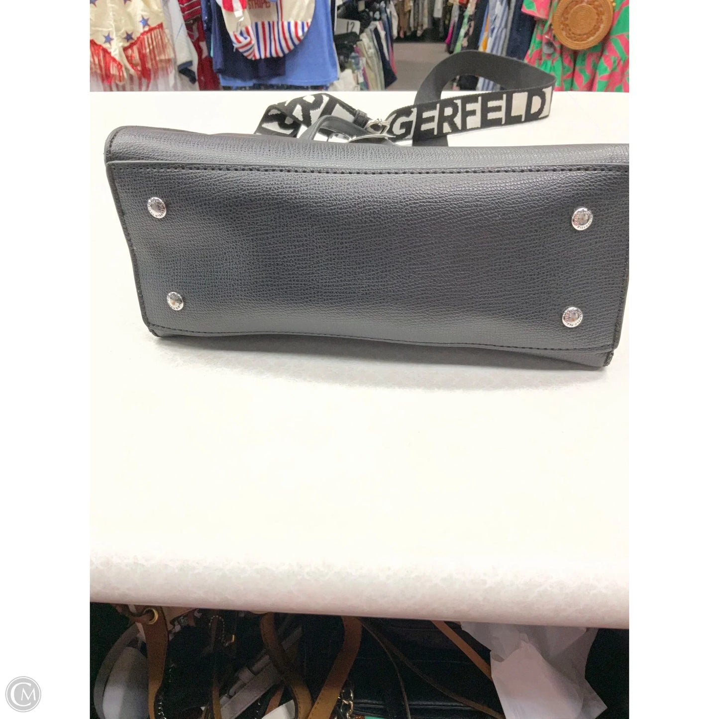 Crossbody Designer By Karl Lagerfeld, Size: Small