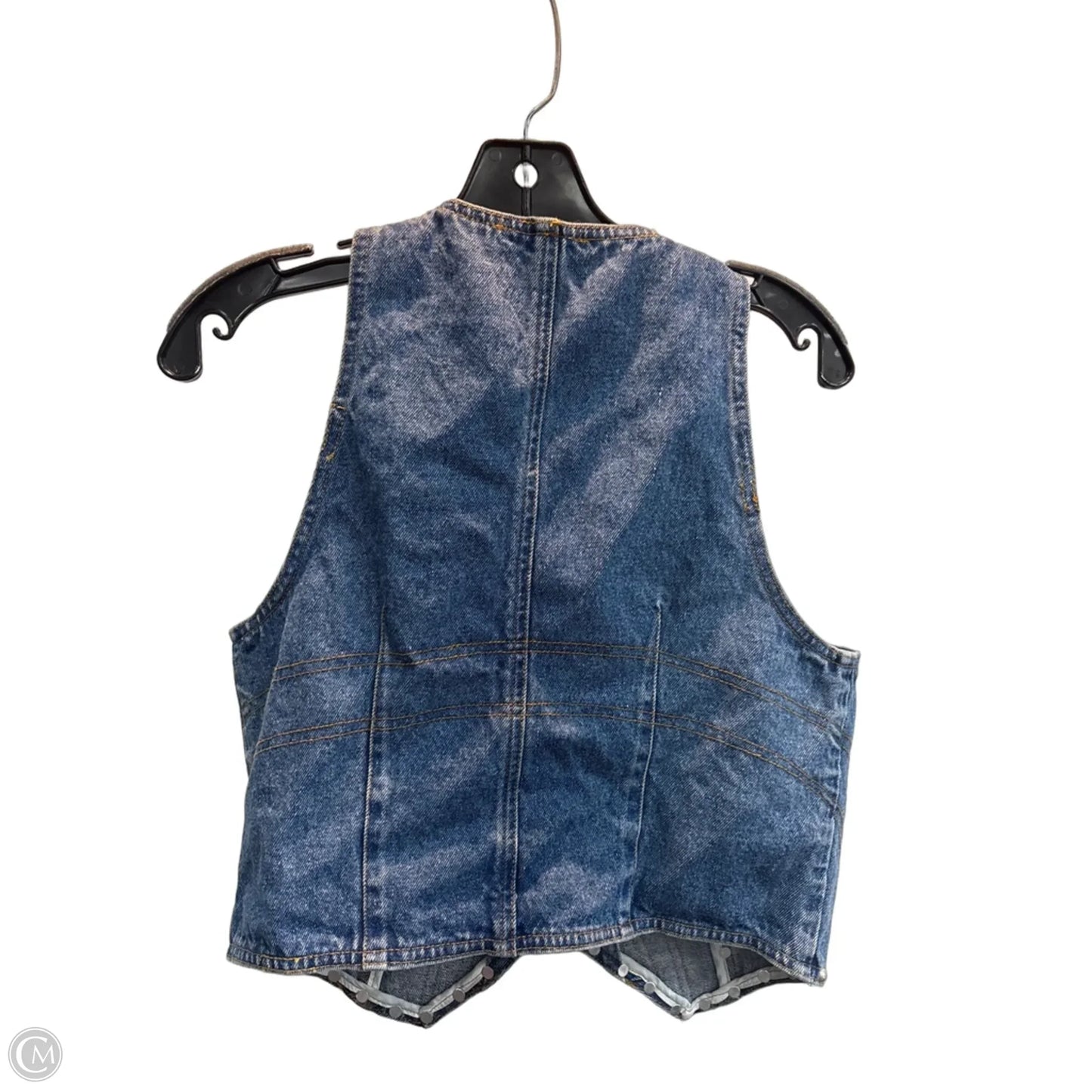 Vest Other By Blue B In Blue Denim, Size: L