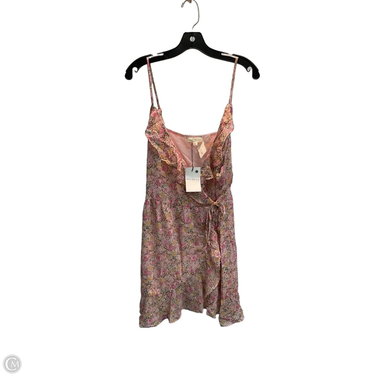 Dress Party Short By Promesa In Floral Print, Size: L