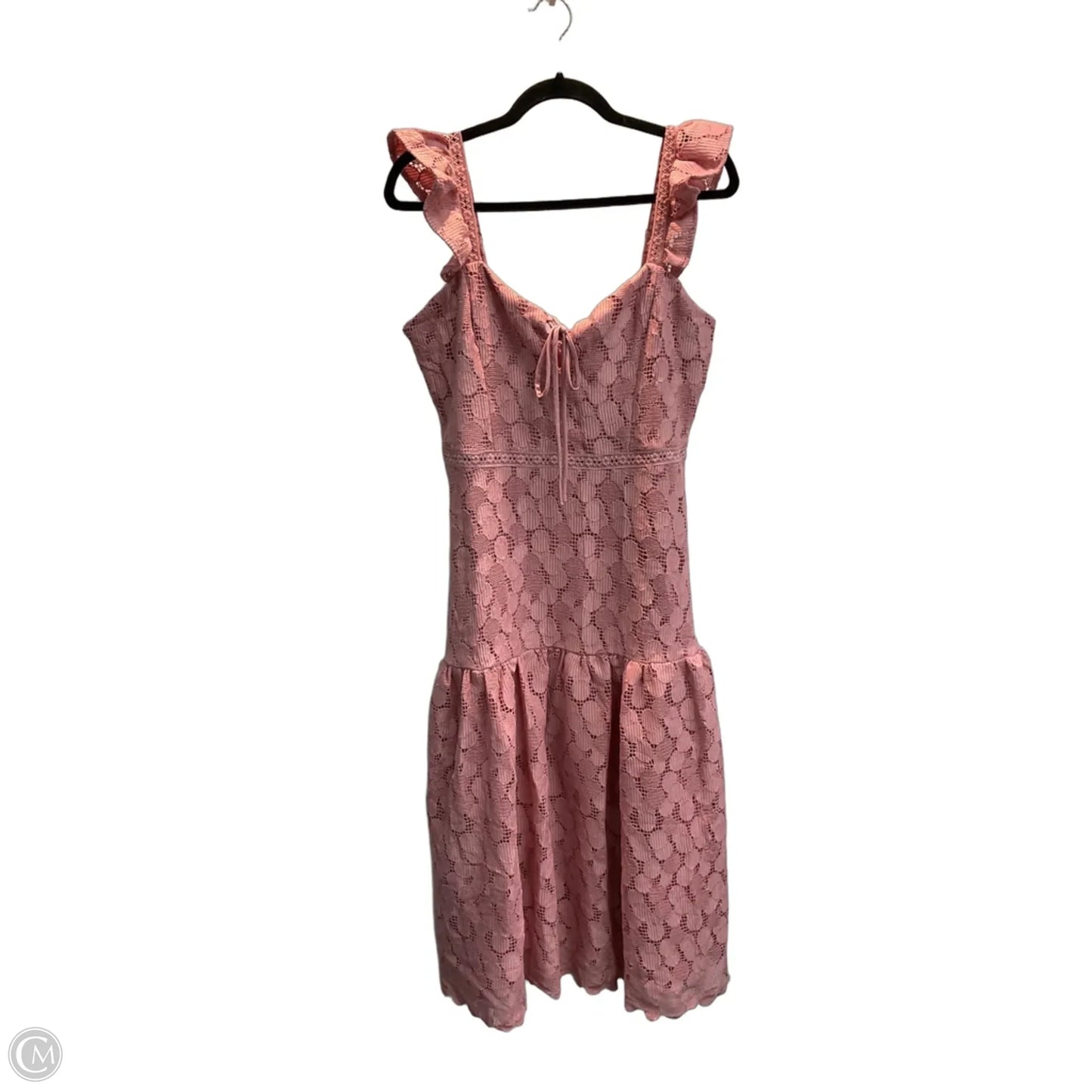 Dress Casual Maxi By Cmc In Pink, Size: L
