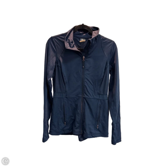 Athletic Jacket By Calia In Navy, Size: M