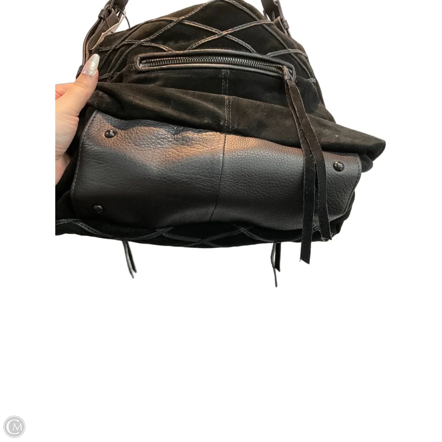 Handbag Leather By Aimee Kestenberg, Size: Medium