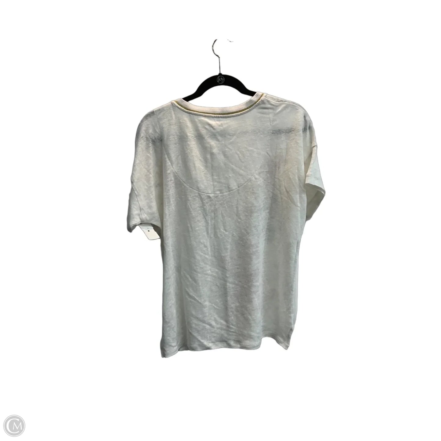 Top Short Sleeve By Chicos In Floral Print, Size: M