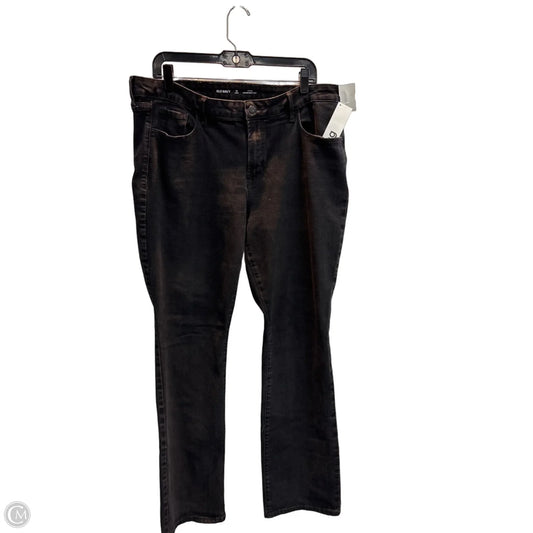 Jeans Boot Cut By Old Navy In Black, Size: 16l