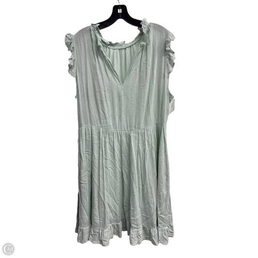 Dress Casual Midi By Clothes Mentor In Green, Size: Xl