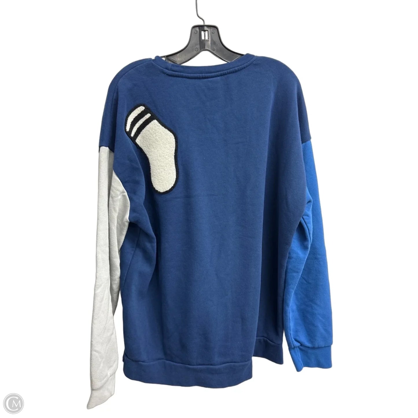 Sweatshirt Crewneck By Disney In Blue, Size: L