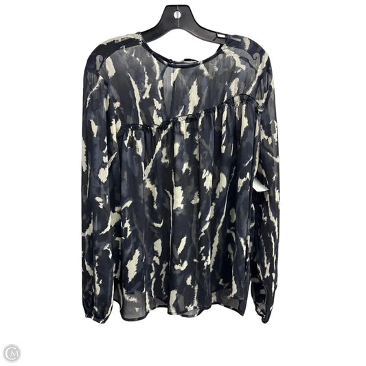 Blouse Long Sleeve By Clothes Mentor In Multi-colored, Size: 3x