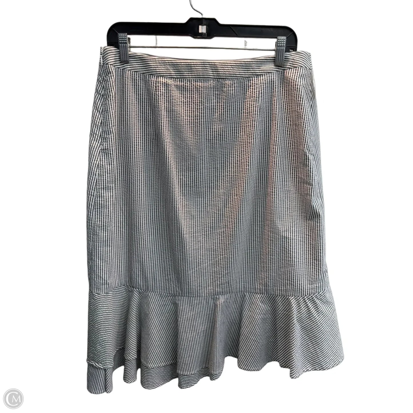 Skirt Maxi By Banana Republic In Striped Pattern, Size: 10