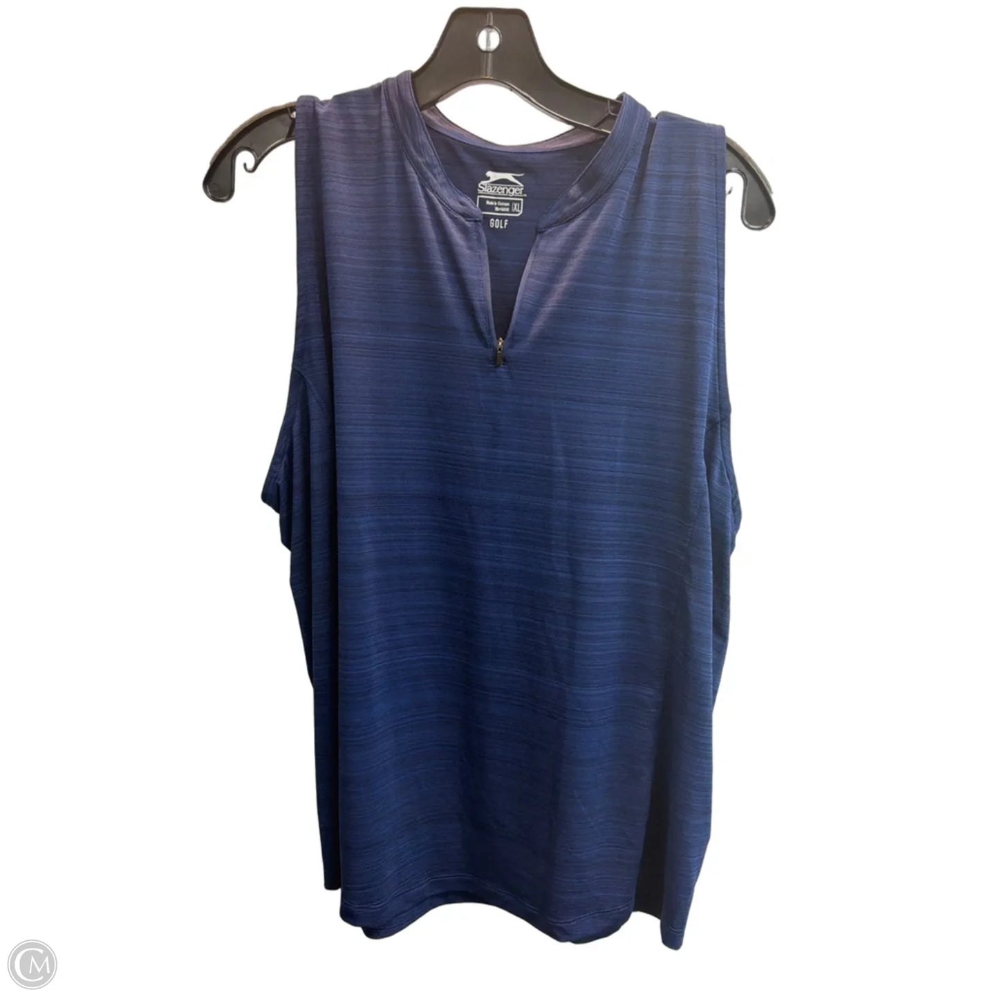 Athletic Tank Top By Slazenger In Navy, Size: Xl
