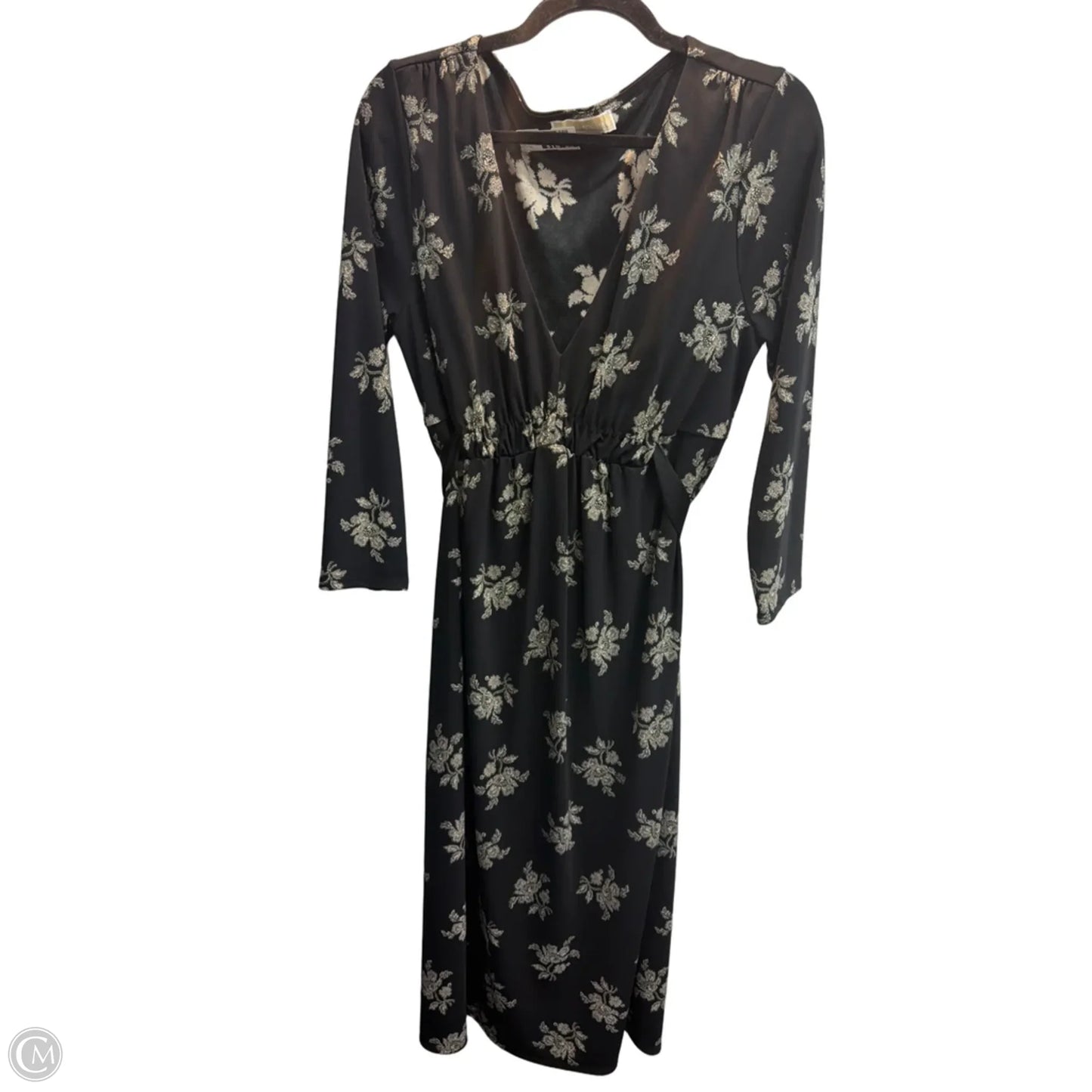 Dress Party Midi By Michael By Michael Kors In Floral Print, Size: Xl