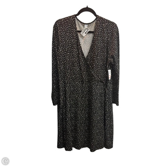 Dress Casual Midi By Old Navy In Animal Print, Size: Xl