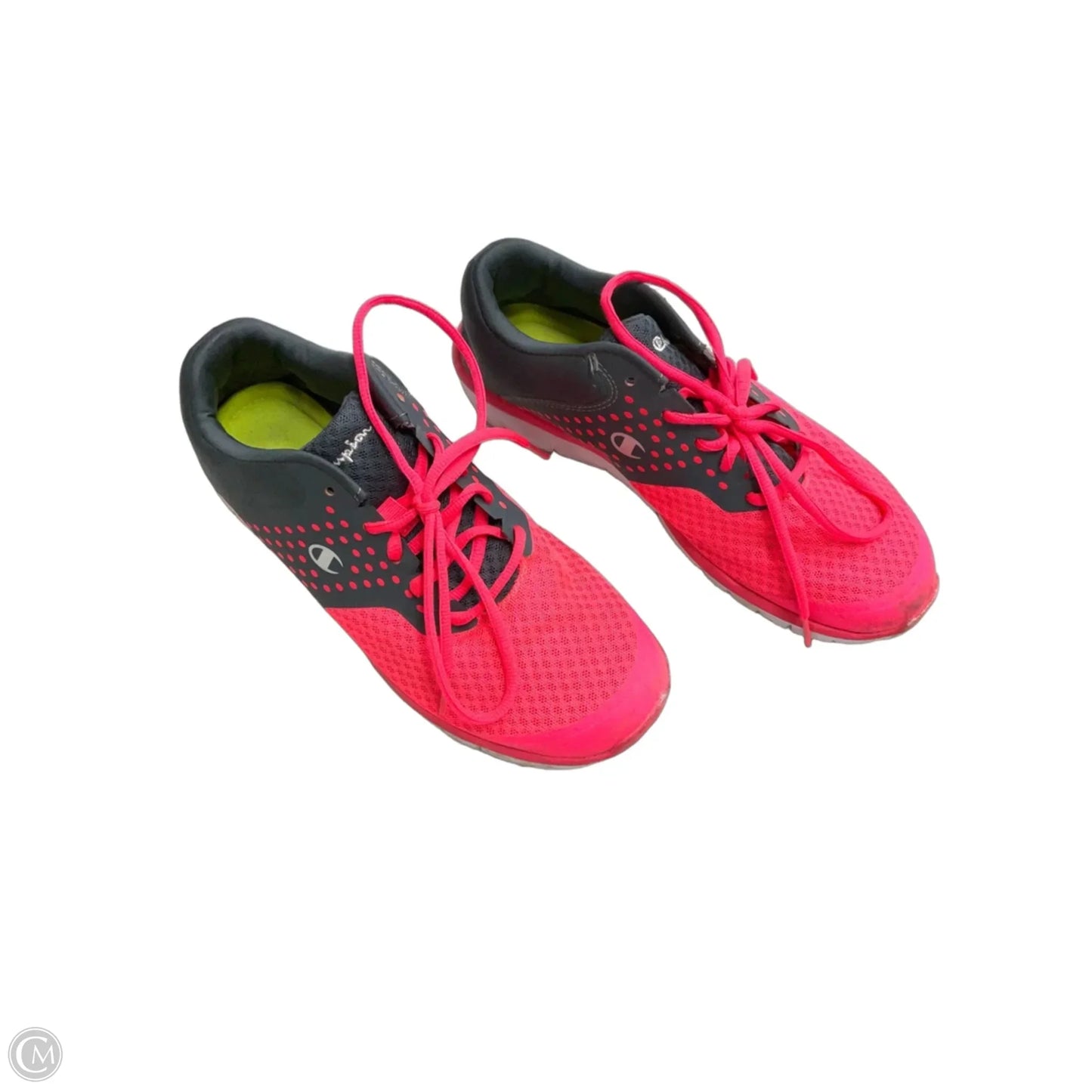 Shoes Athletic By Champion In Grey & Pink, Size: 8.5
