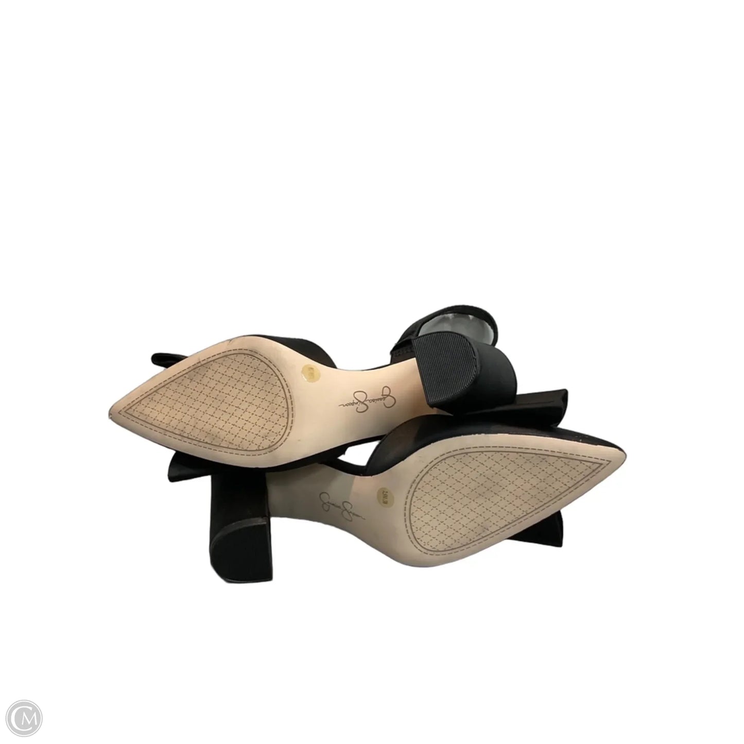 Shoes Heels Block By Jessica Simpson In Black, Size: 7.5