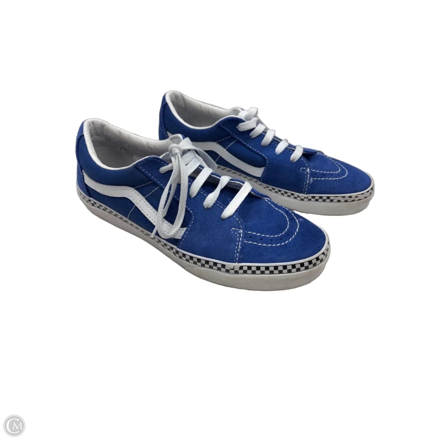 Shoes Sneakers By Vans In Blue, Size: 7.5