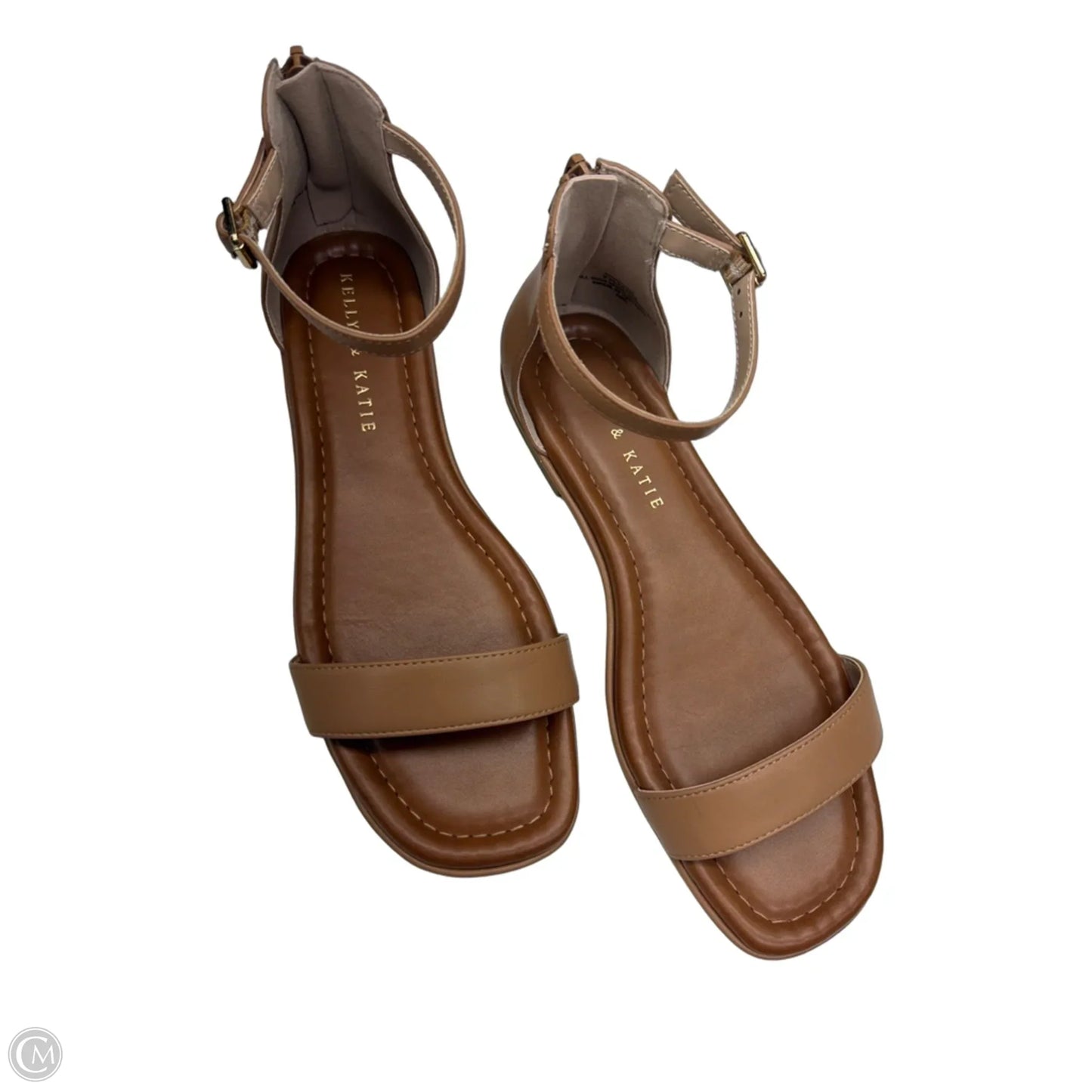 Sandals Flats By Kelly And Katie In Tan, Size: 7.5