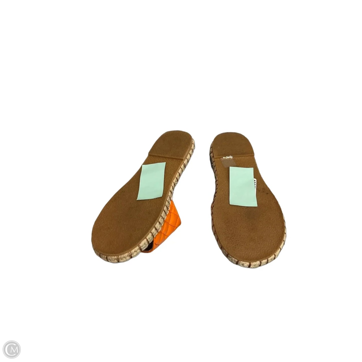 Sandals Flats By Cmf In Orange, Size: 7