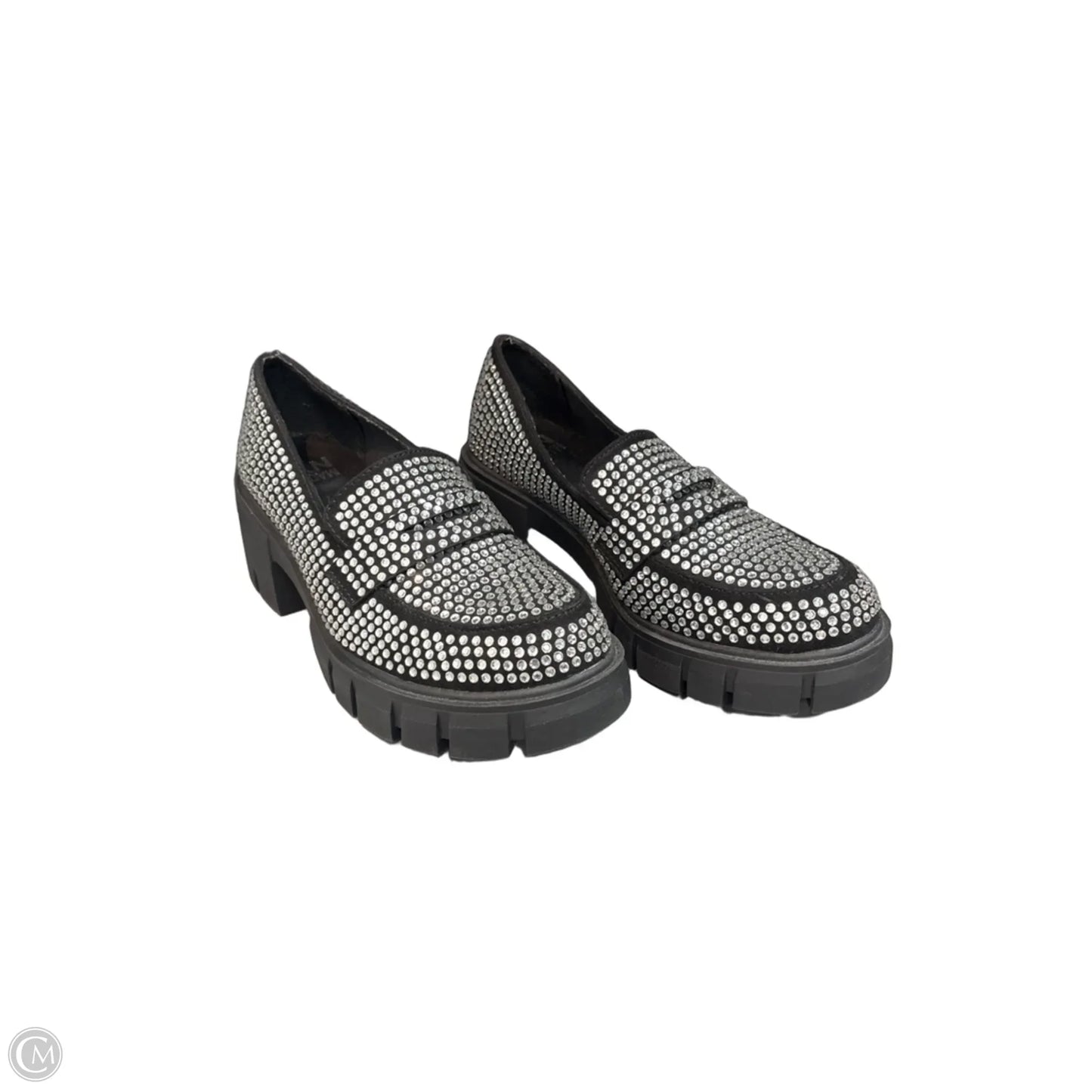 Shoes Heels Block By Madden Nyc In Black, Size: 7.5