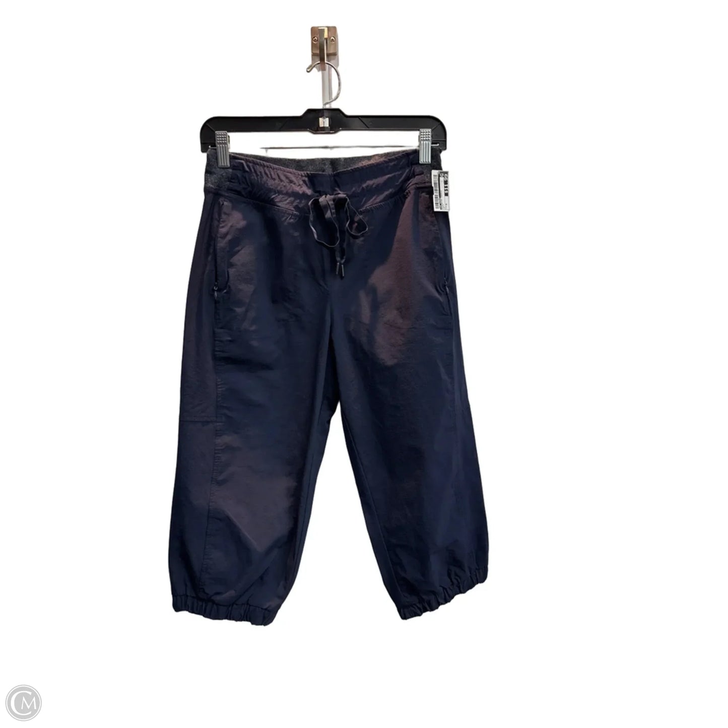 Athletic Capris By Te Verde In Navy, Size: M