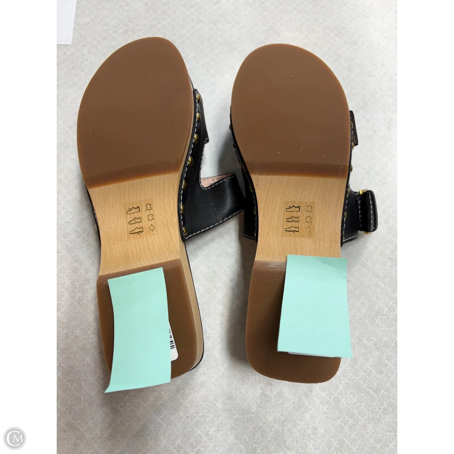 Sandals Heels Block By J. Crew In Black, Size: 10