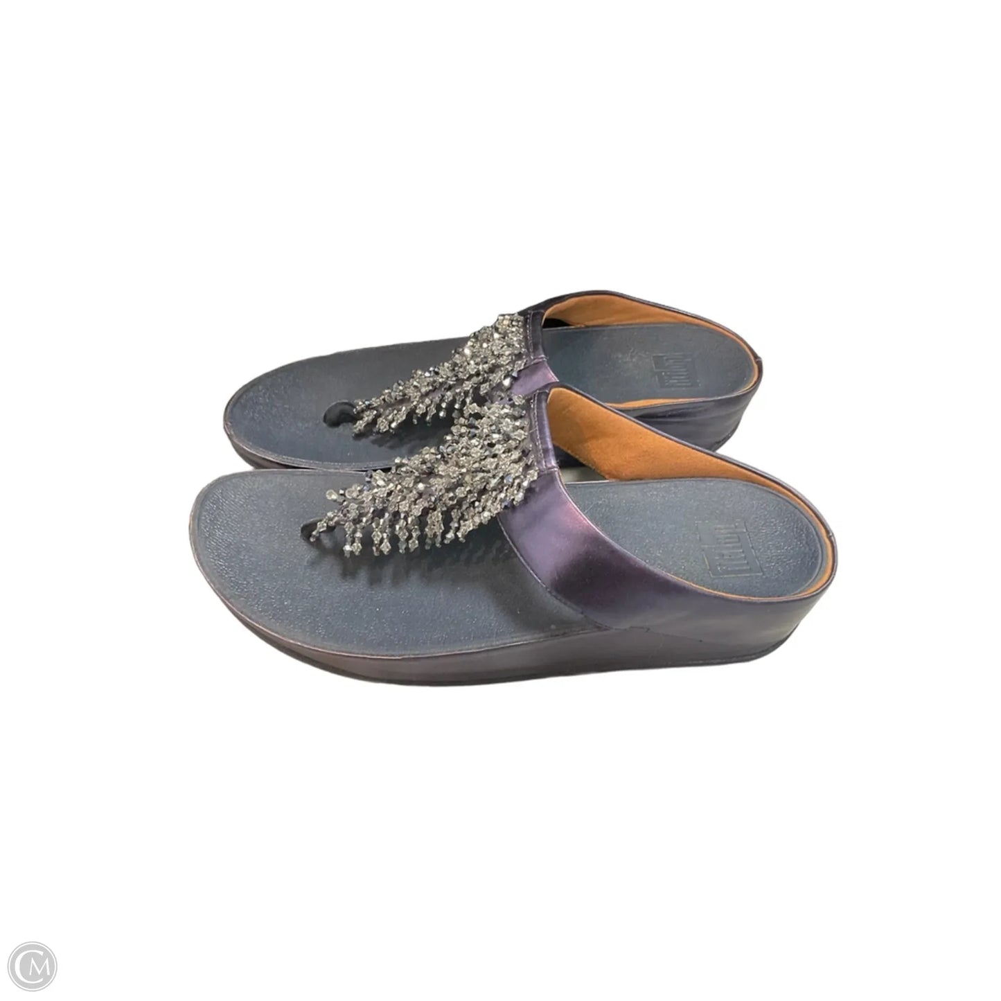 Sandals Flats By Fitflop In navy Size: 11