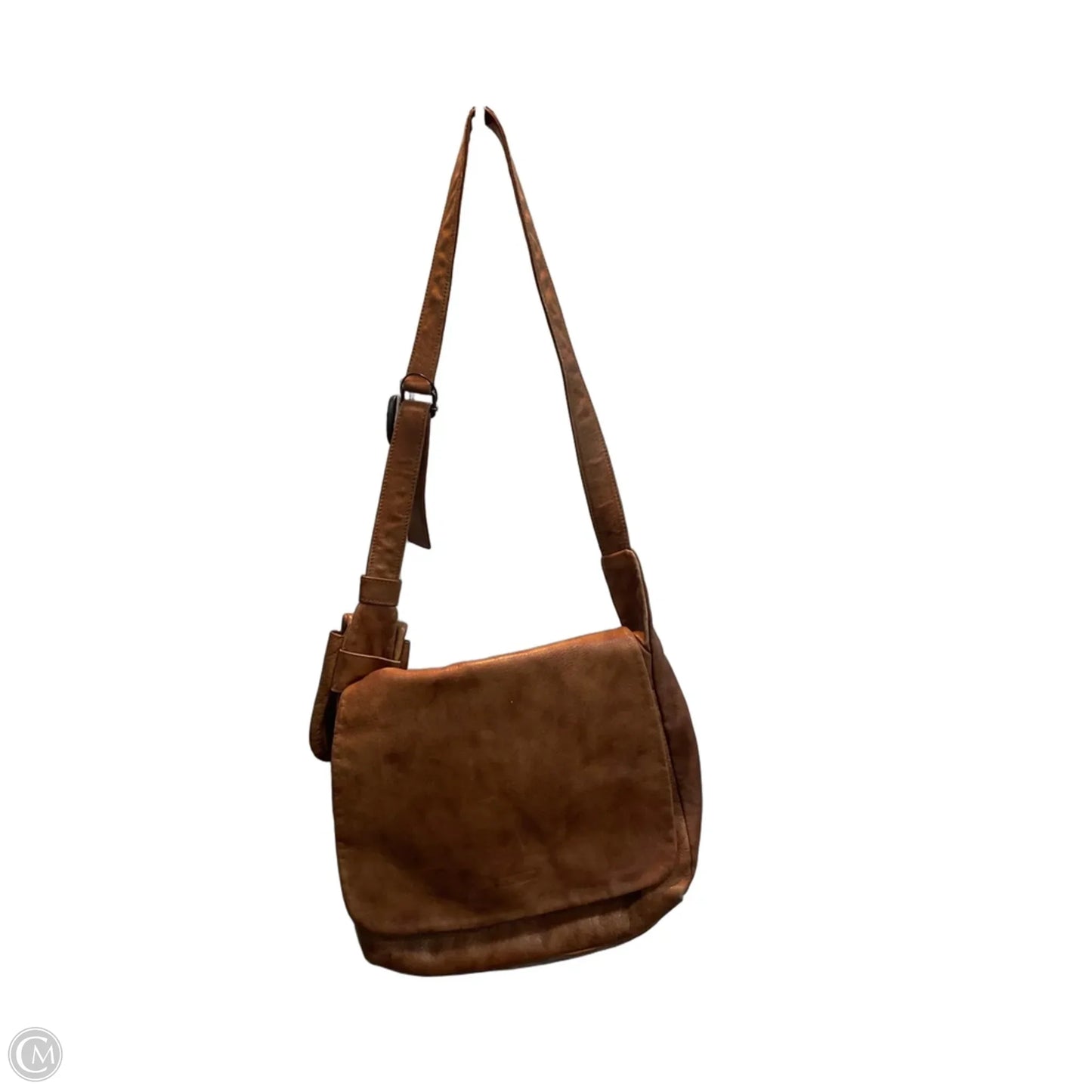Handbag Leather By Cma, Size: Medium
