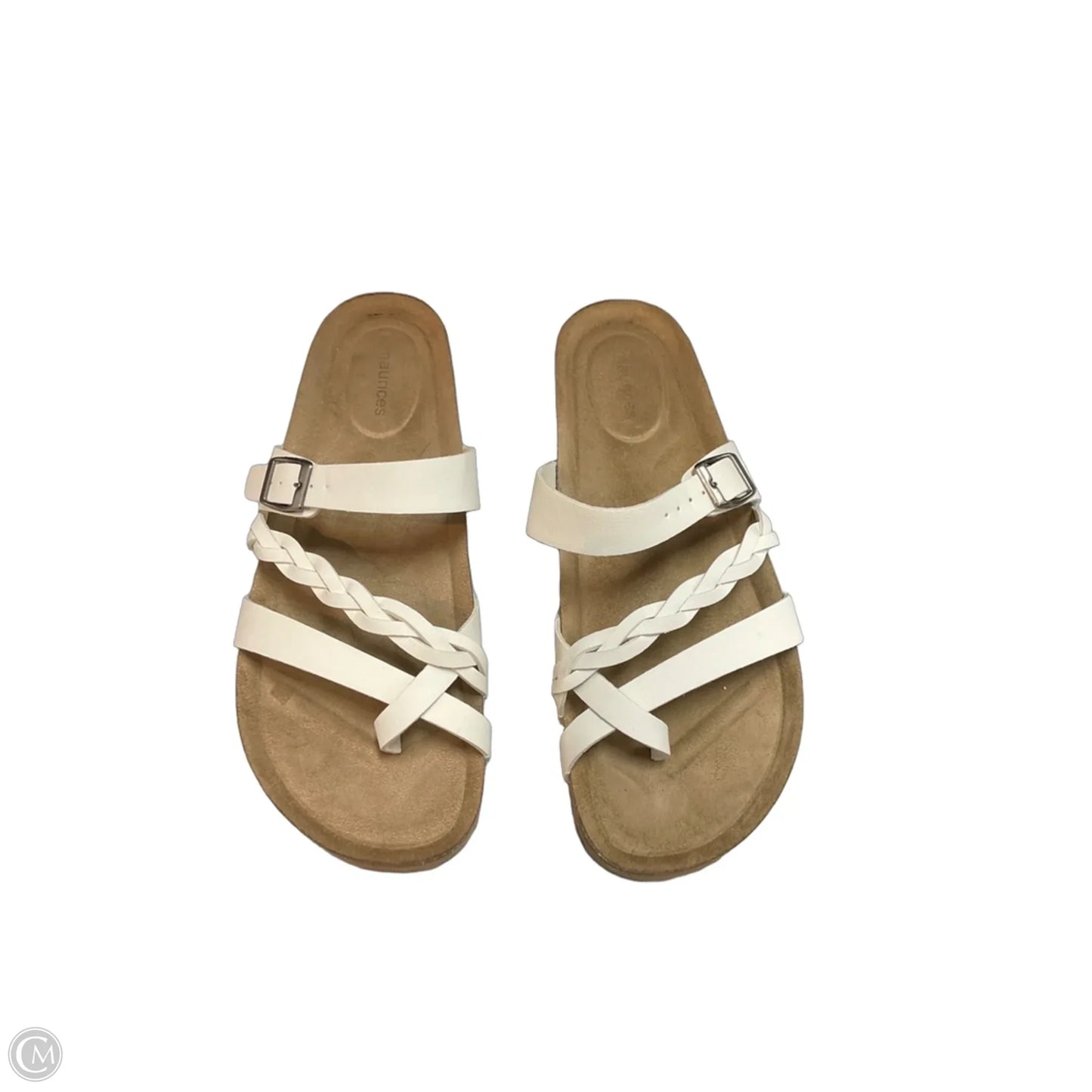 Sandals Flats By Maurices In White, Size: 11