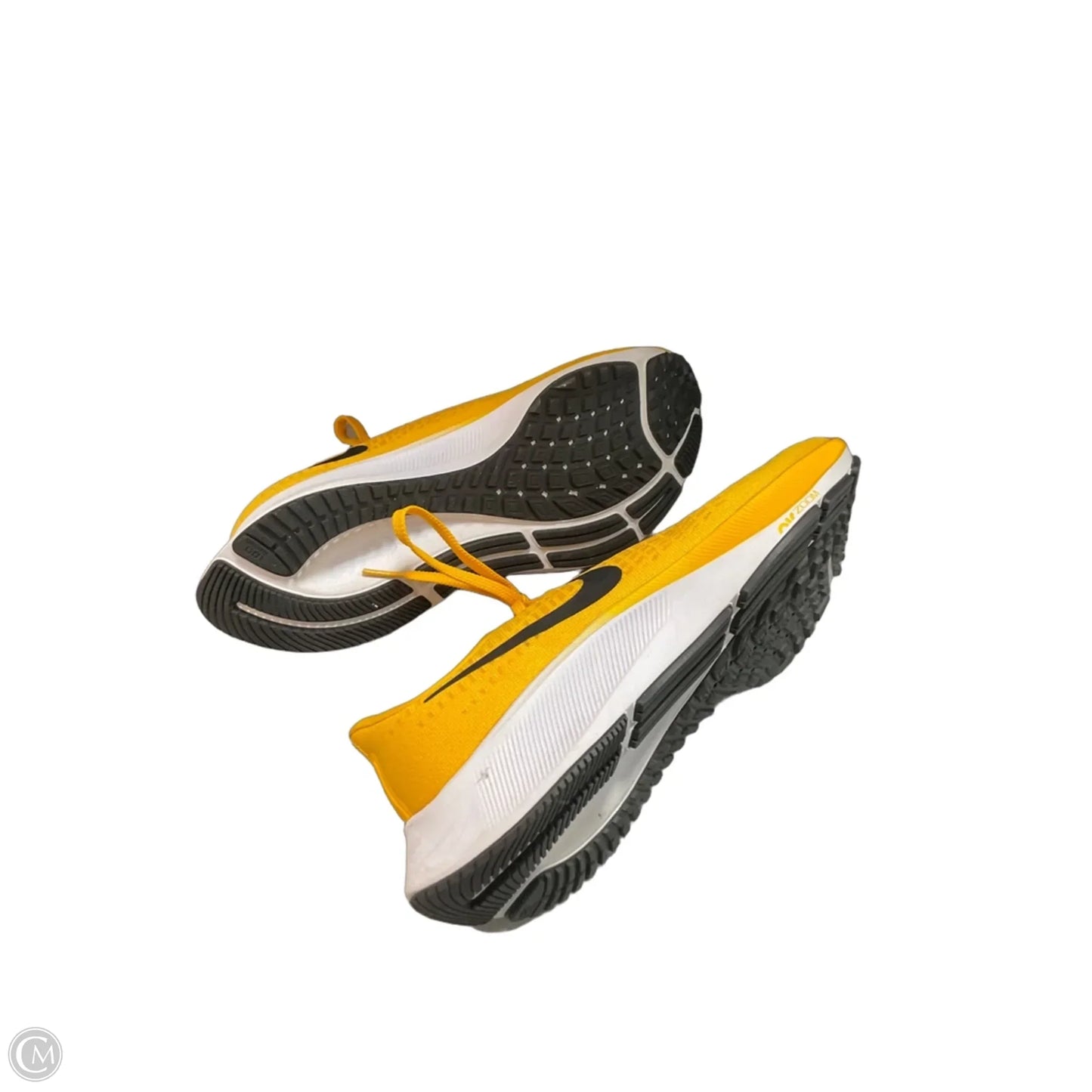 Shoes Athletic By Nike Apparel In Yellow, Size: 7.5