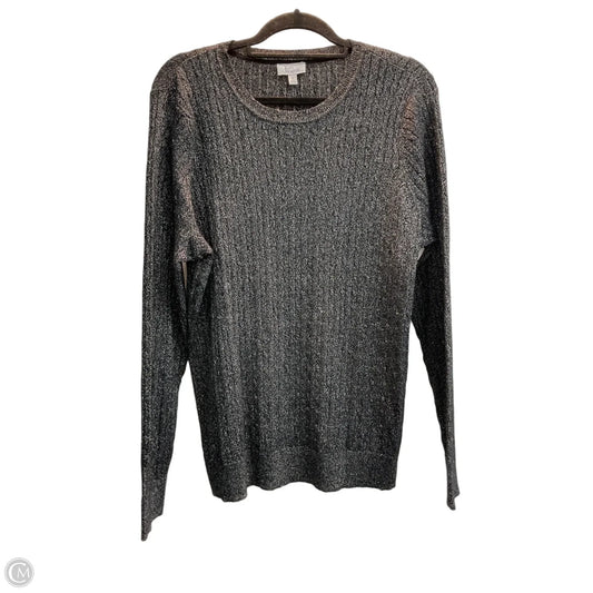 Sweater By Kim Rogers In Black, Size: L