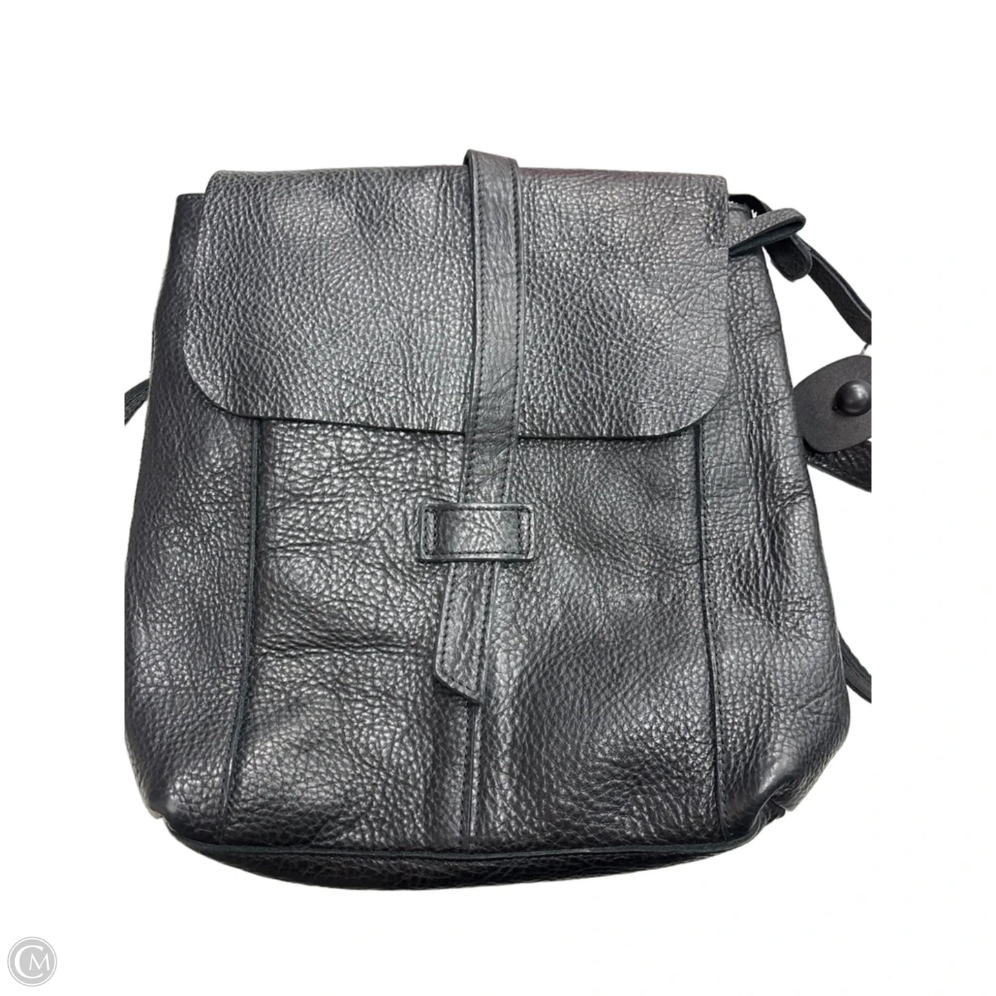 Backpack Leather By Clothes Mentor, Size: Medium