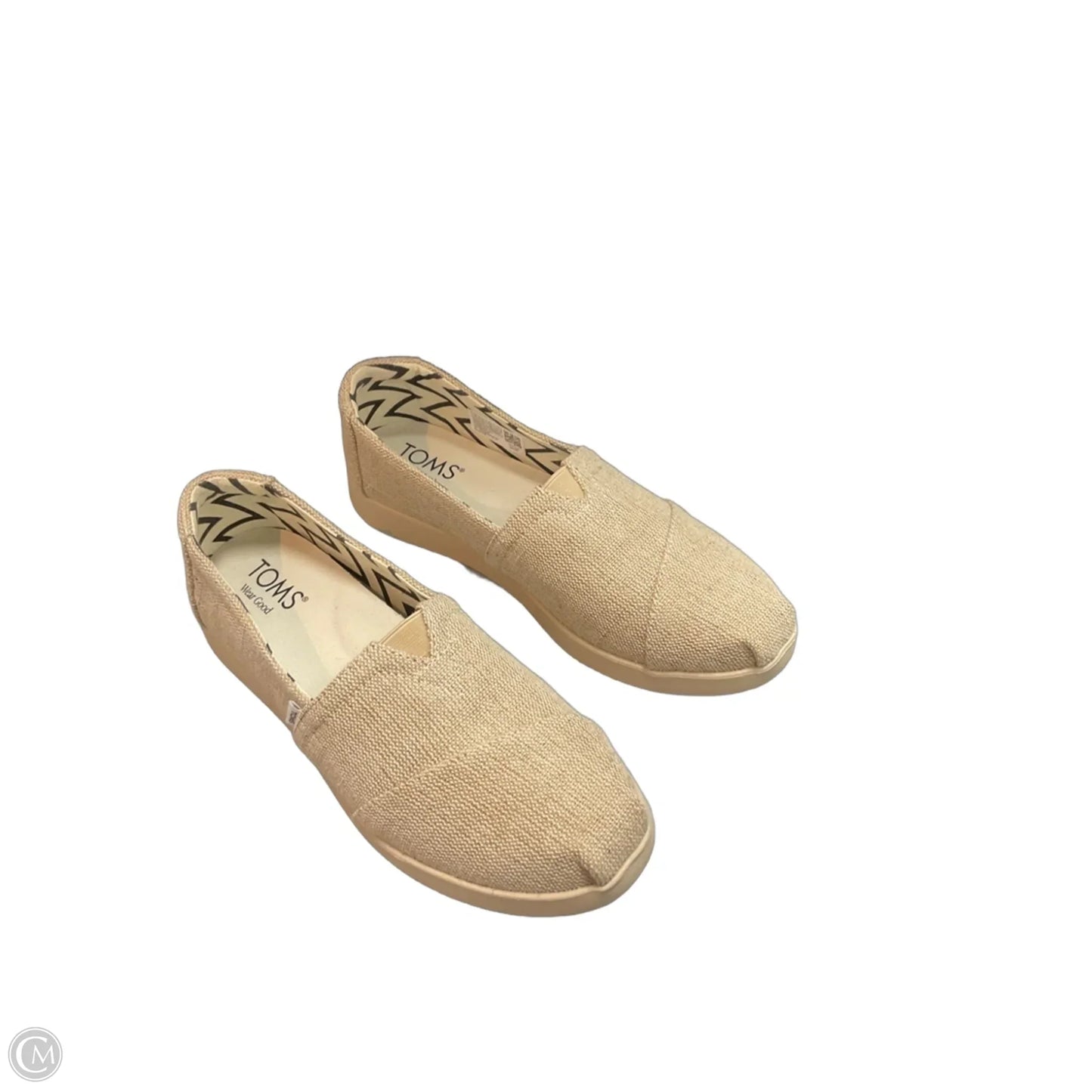 Shoes Flats By Toms In Beige, Size: 7.5