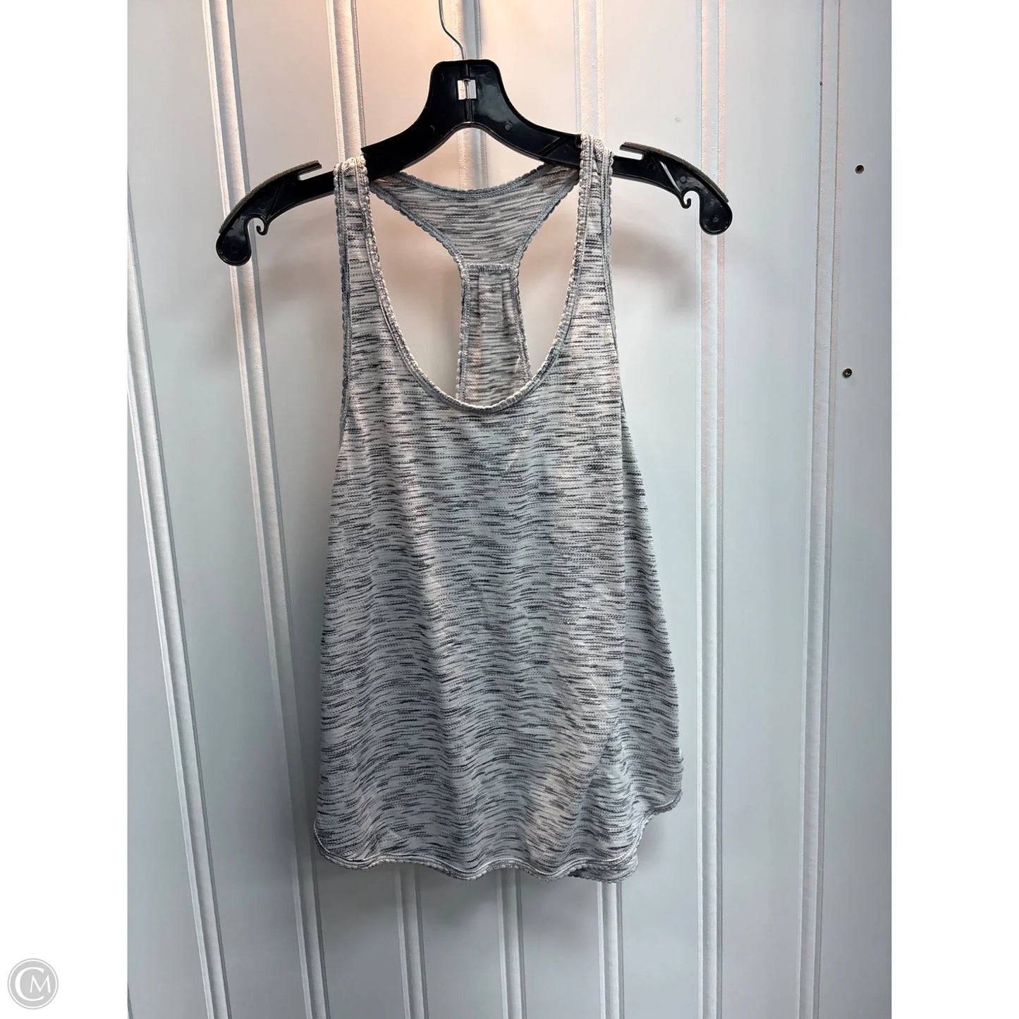 Athletic Tank Top By Lululemon In Grey, Size: M