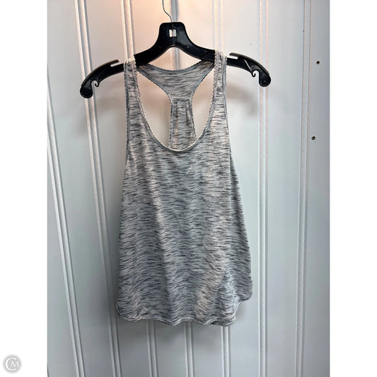 Athletic Tank Top By Lululemon In Grey, Size: M