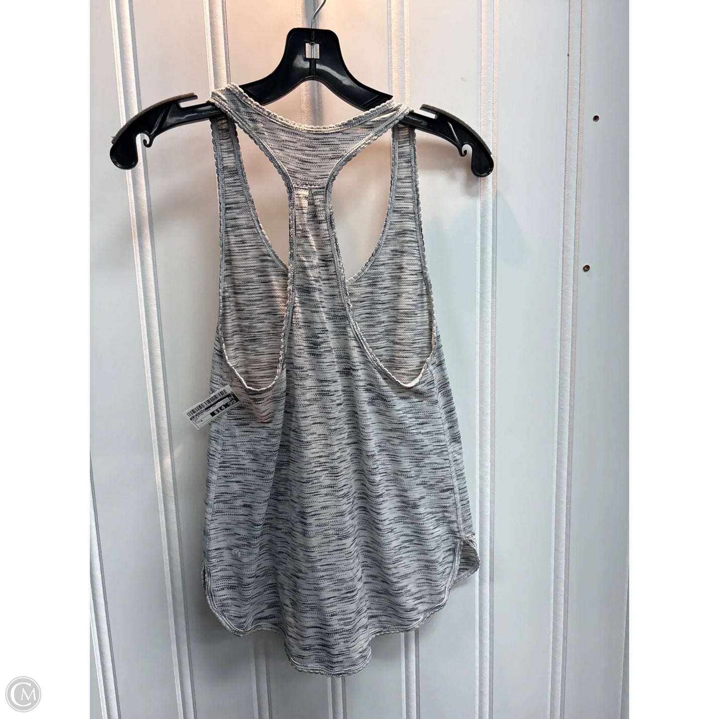 Athletic Tank Top By Lululemon In Grey, Size: M