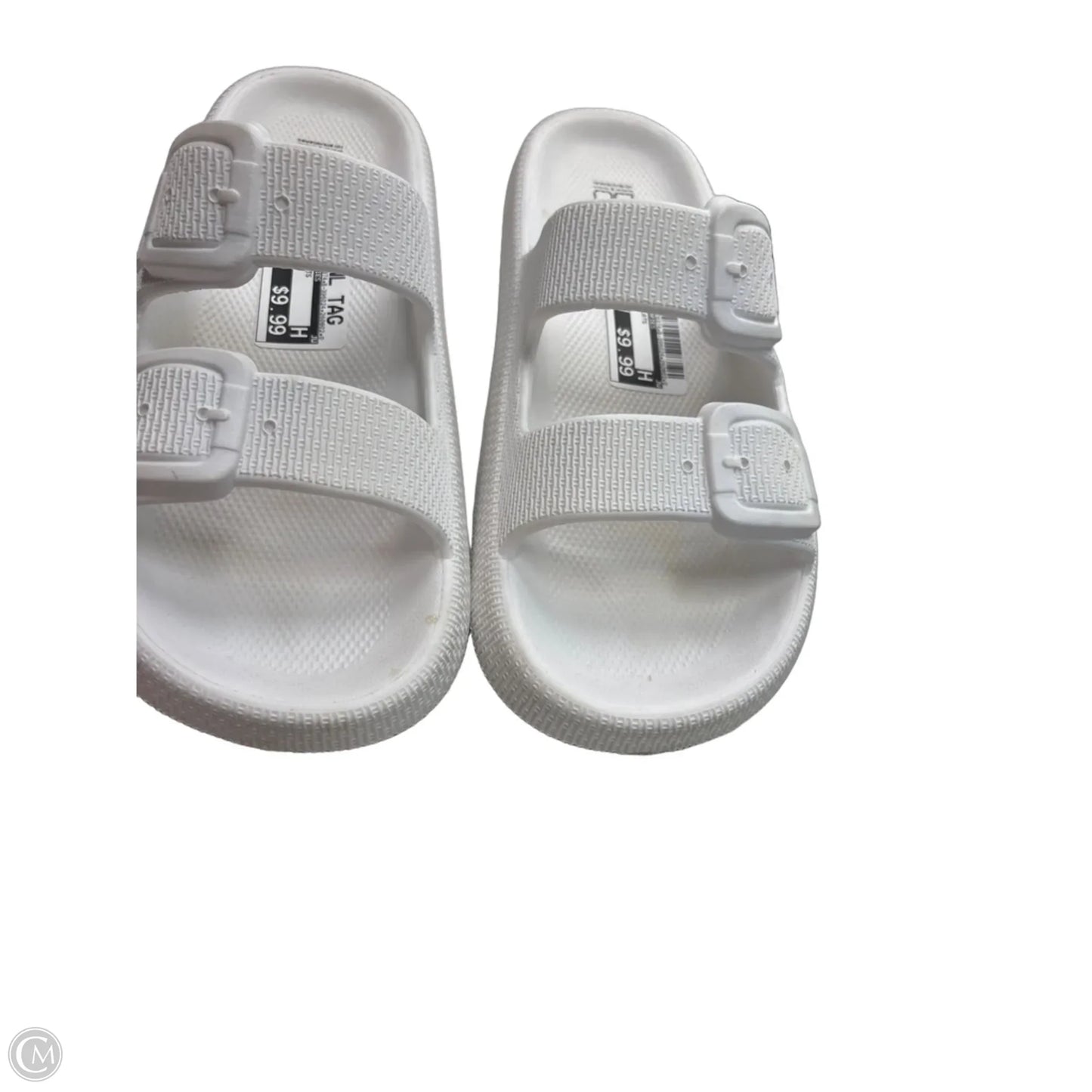 Sandals Flats By No Boundaries In White, Size: 9