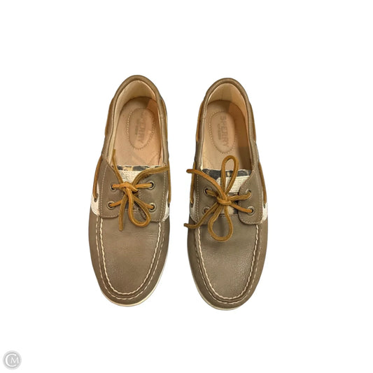 Shoes Flats By Sperry In Taupe, Size: 7