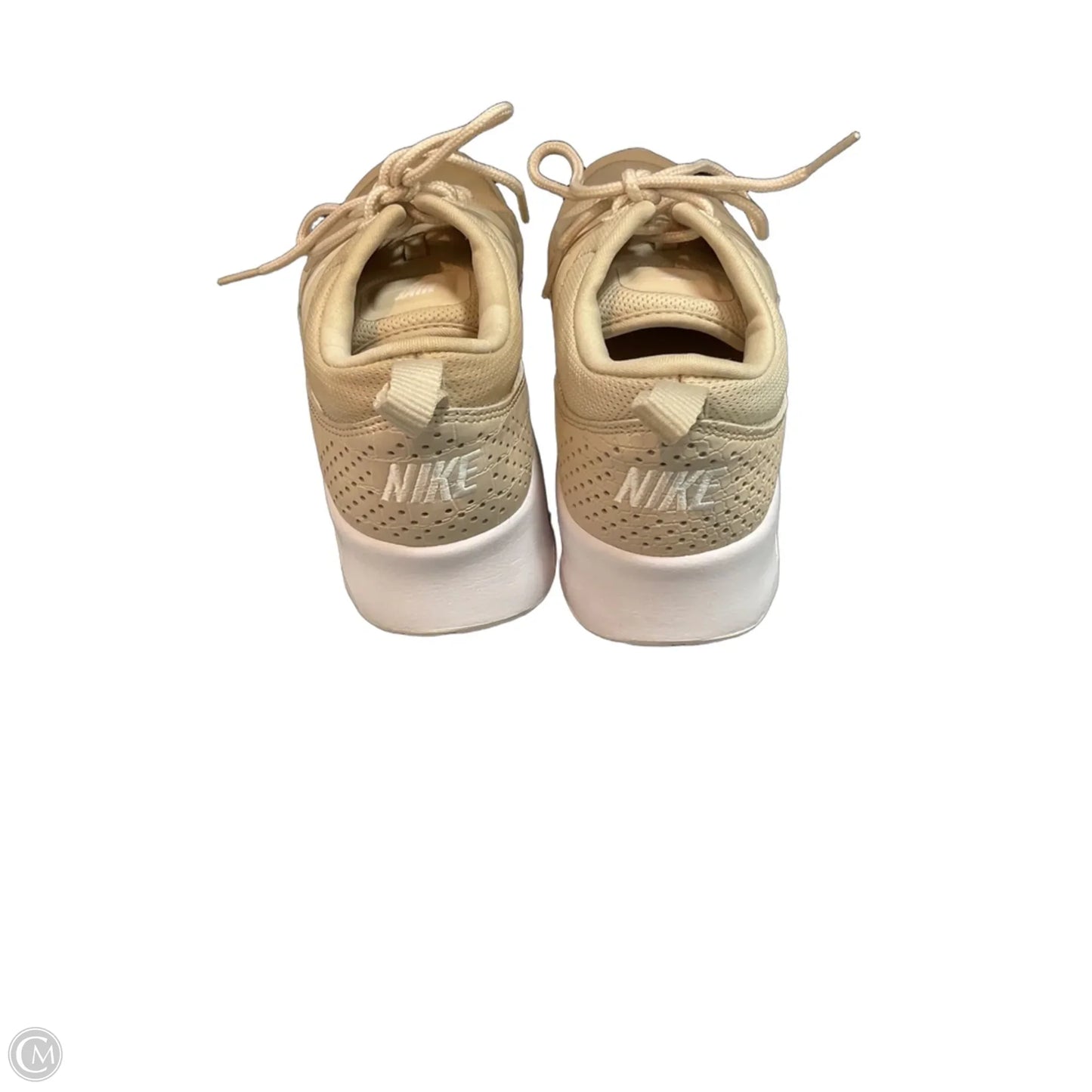 Shoes Athletic By Nike Apparel In Beige, Size: 9.5