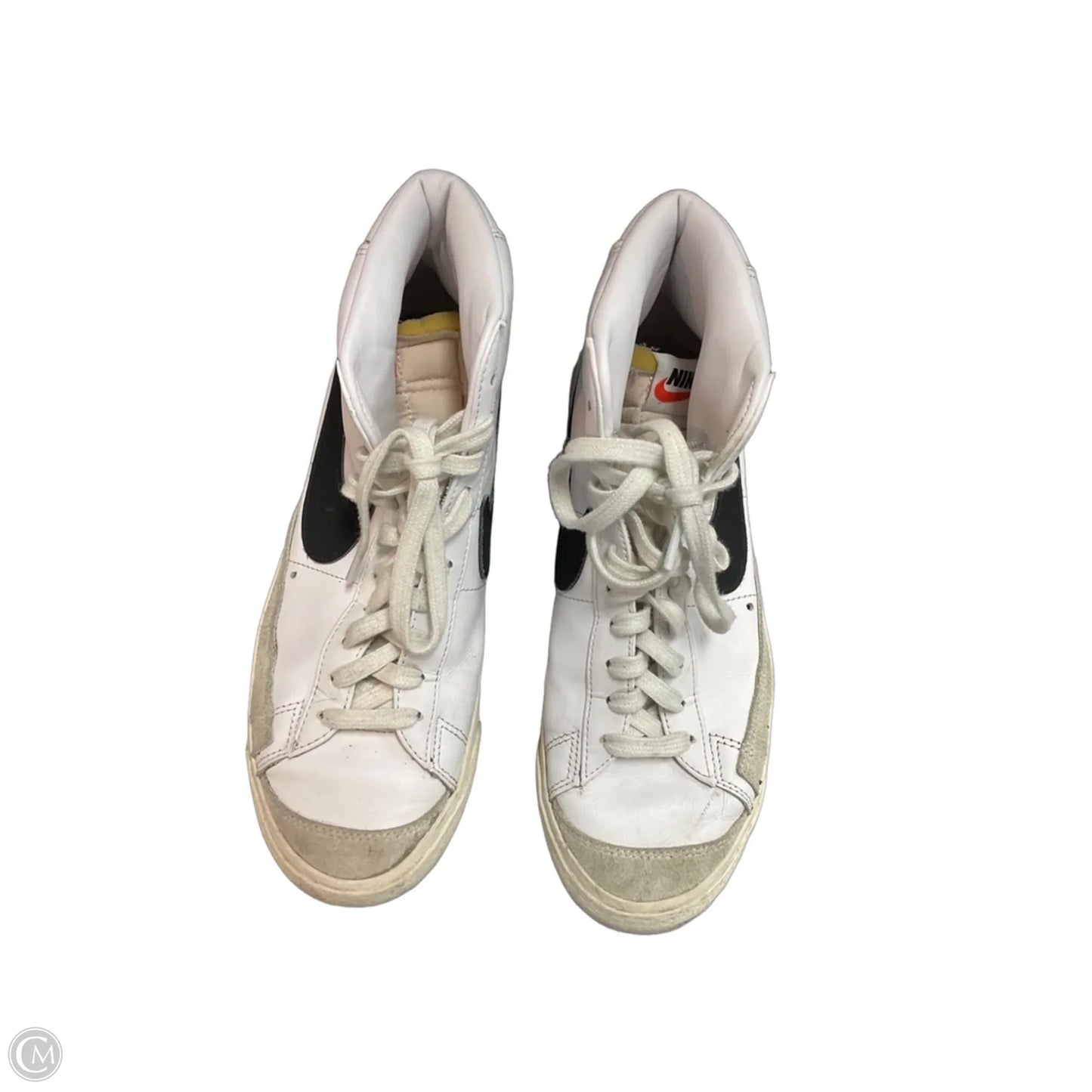 Shoes Athletic By Nike In White, Size: 9.5