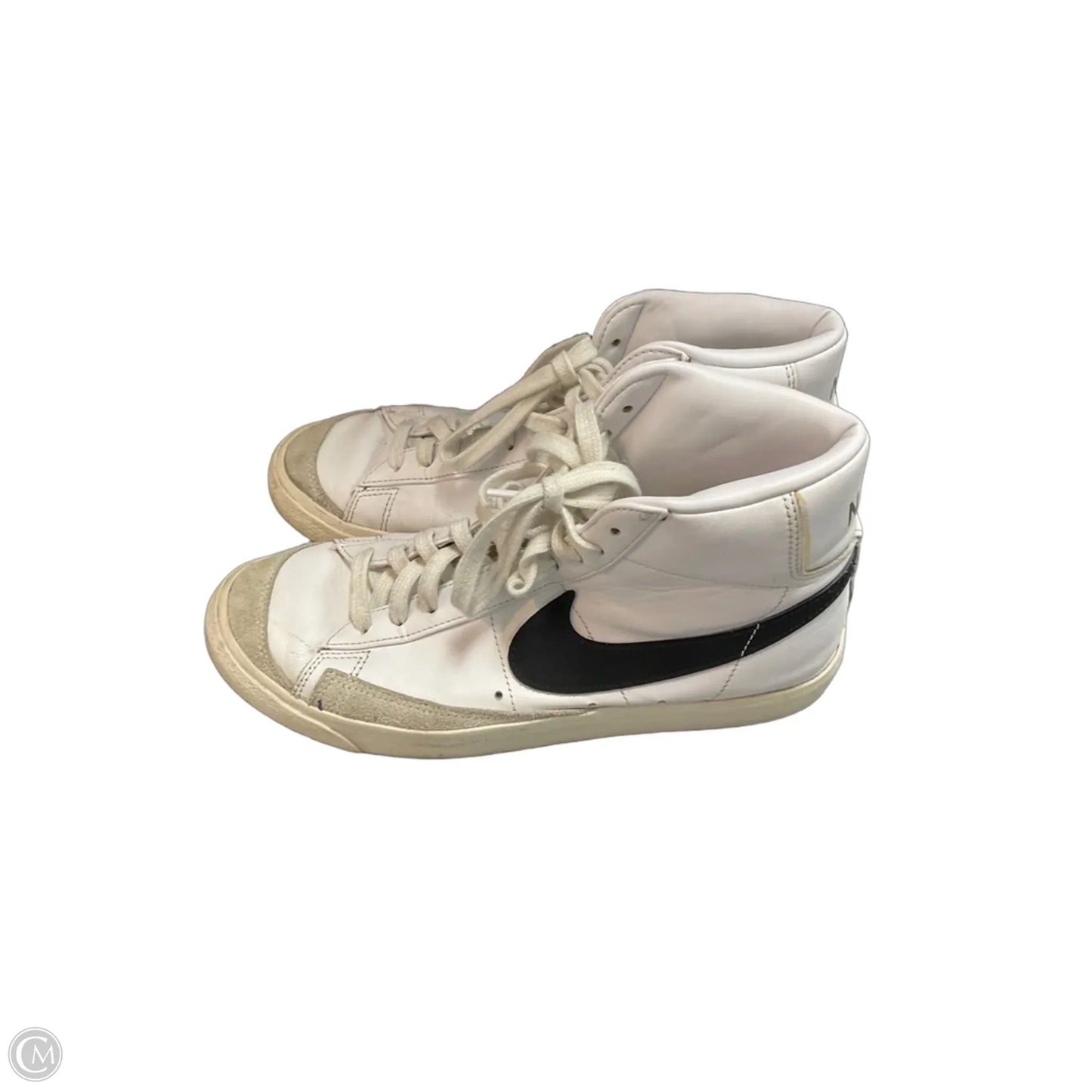 Shoes Athletic By Nike In White, Size: 9.5