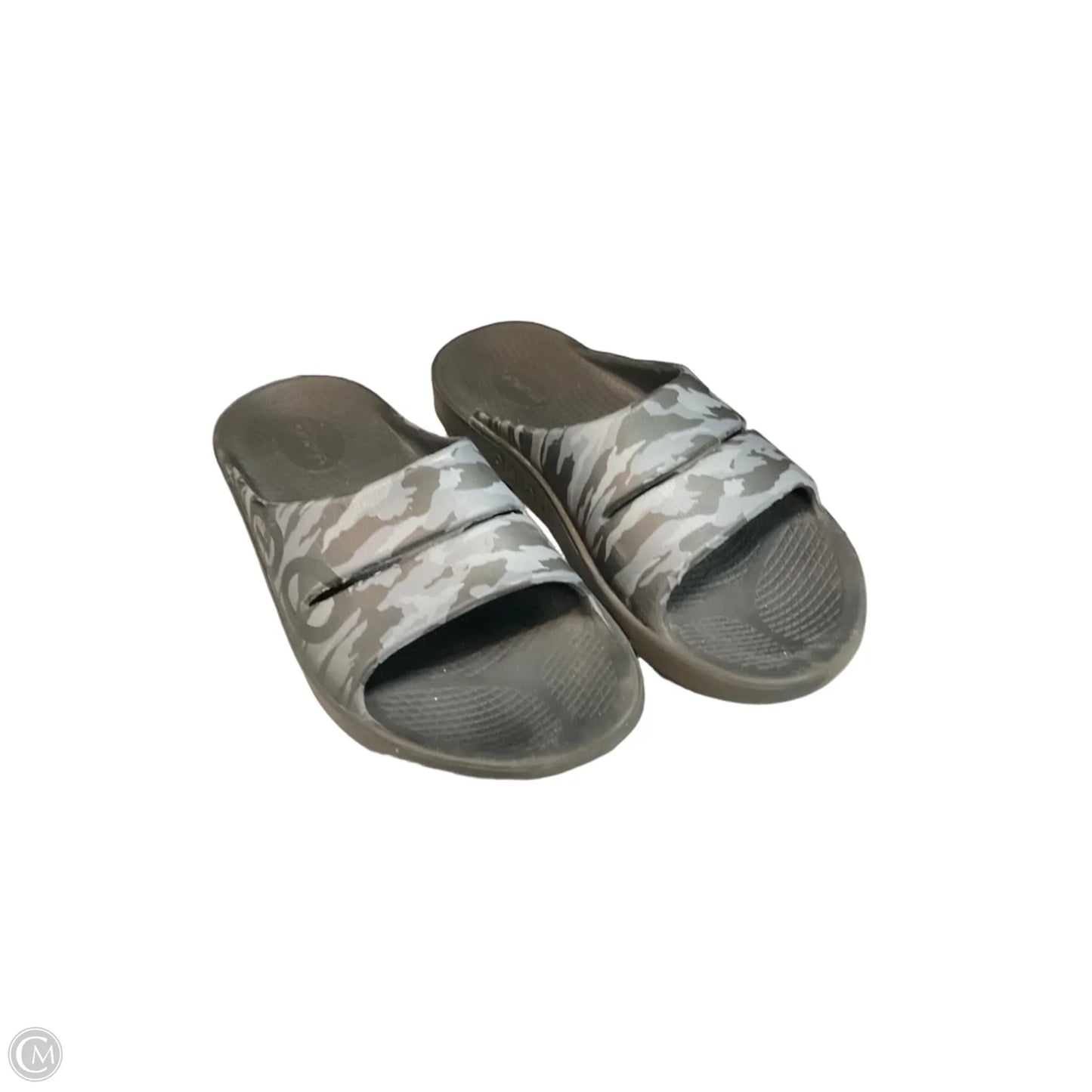 Sandals Sport By Oofos In Black, Size: 10