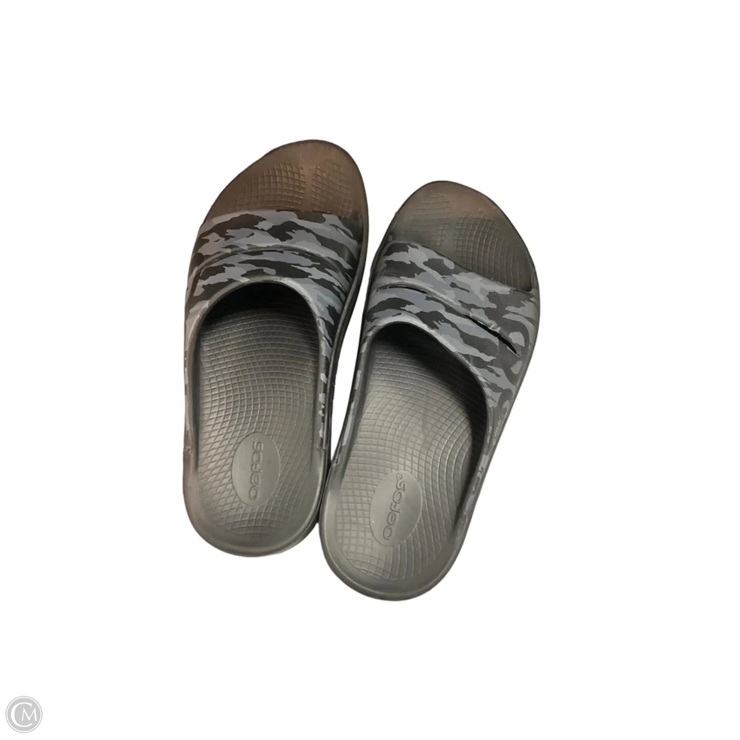 Sandals Sport By Oofos In Black, Size: 10