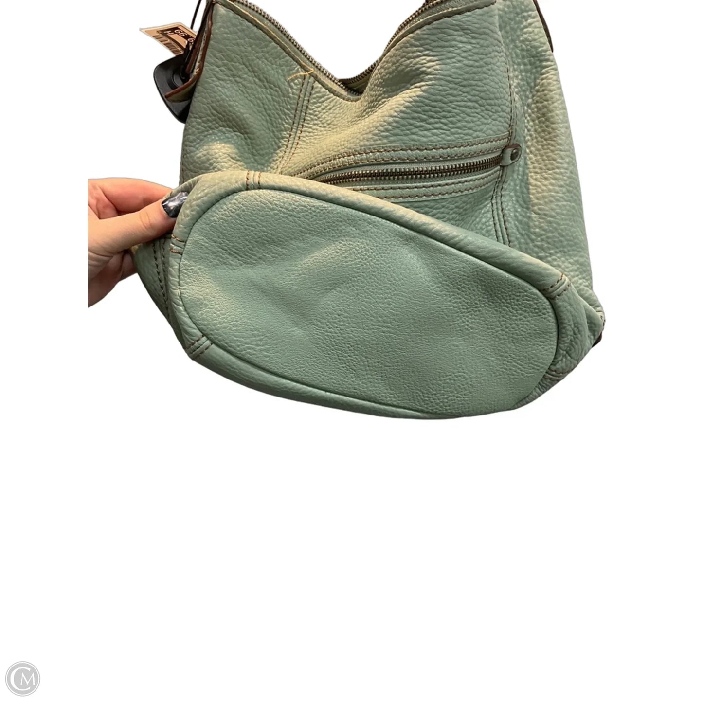 Handbag Leather By The Sak, Size: Medium