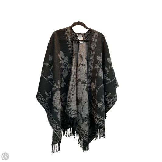 Shawl By Croft And Barrow In Black, Size: Osfm