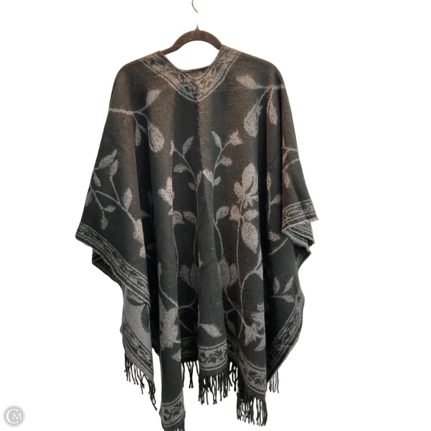 Shawl By Croft And Barrow In Black, Size: Osfm