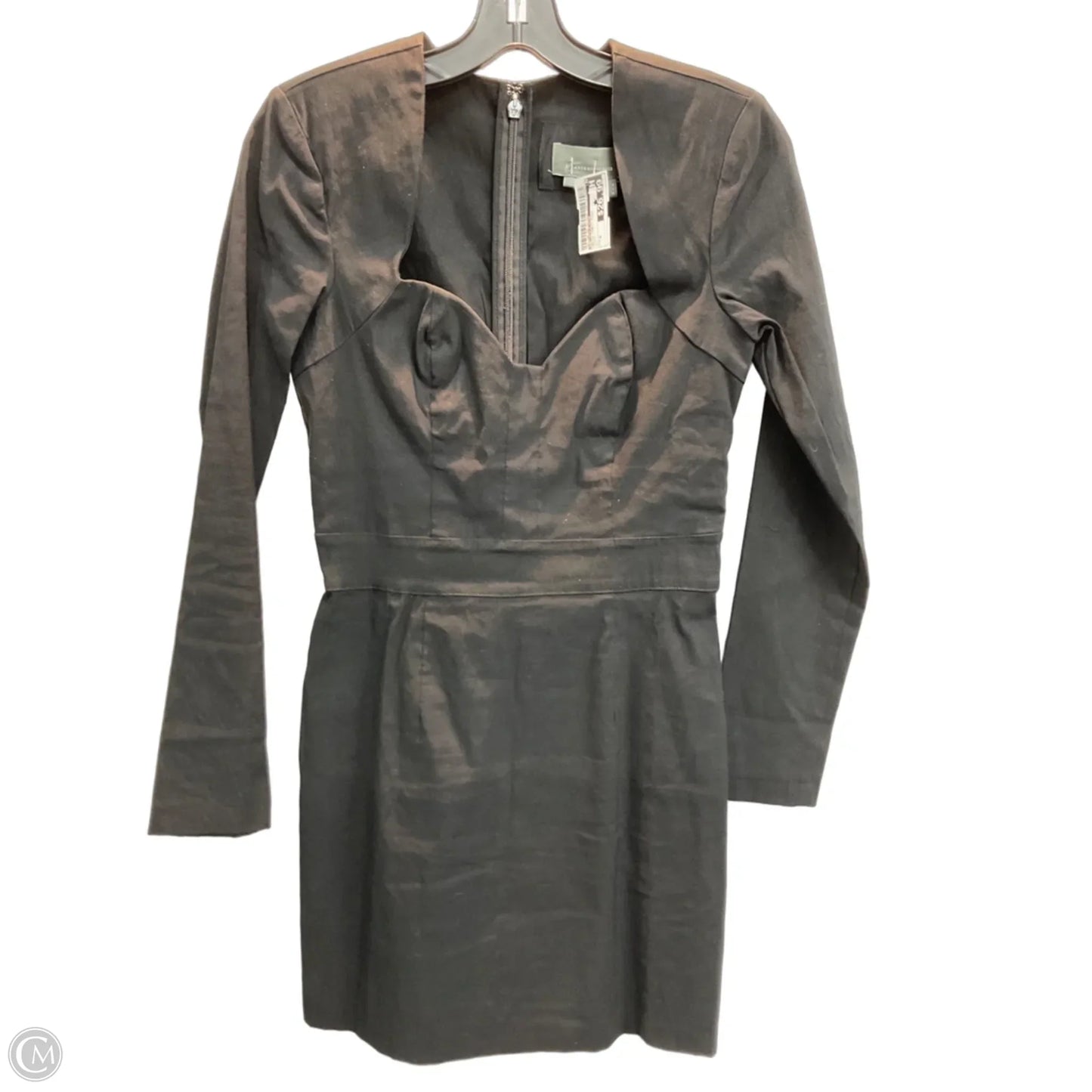 Dress Party Midi By Anthropologie In Black, Size: S