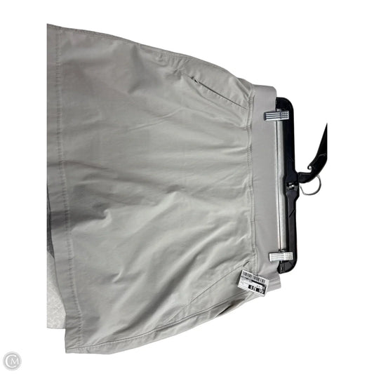 Athletic Skort By Eddie Bauer In Grey, Size: L