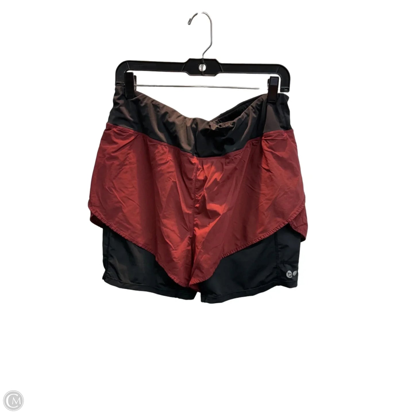 Athletic Shorts By Baleaf In Black & Red, Size: Xl