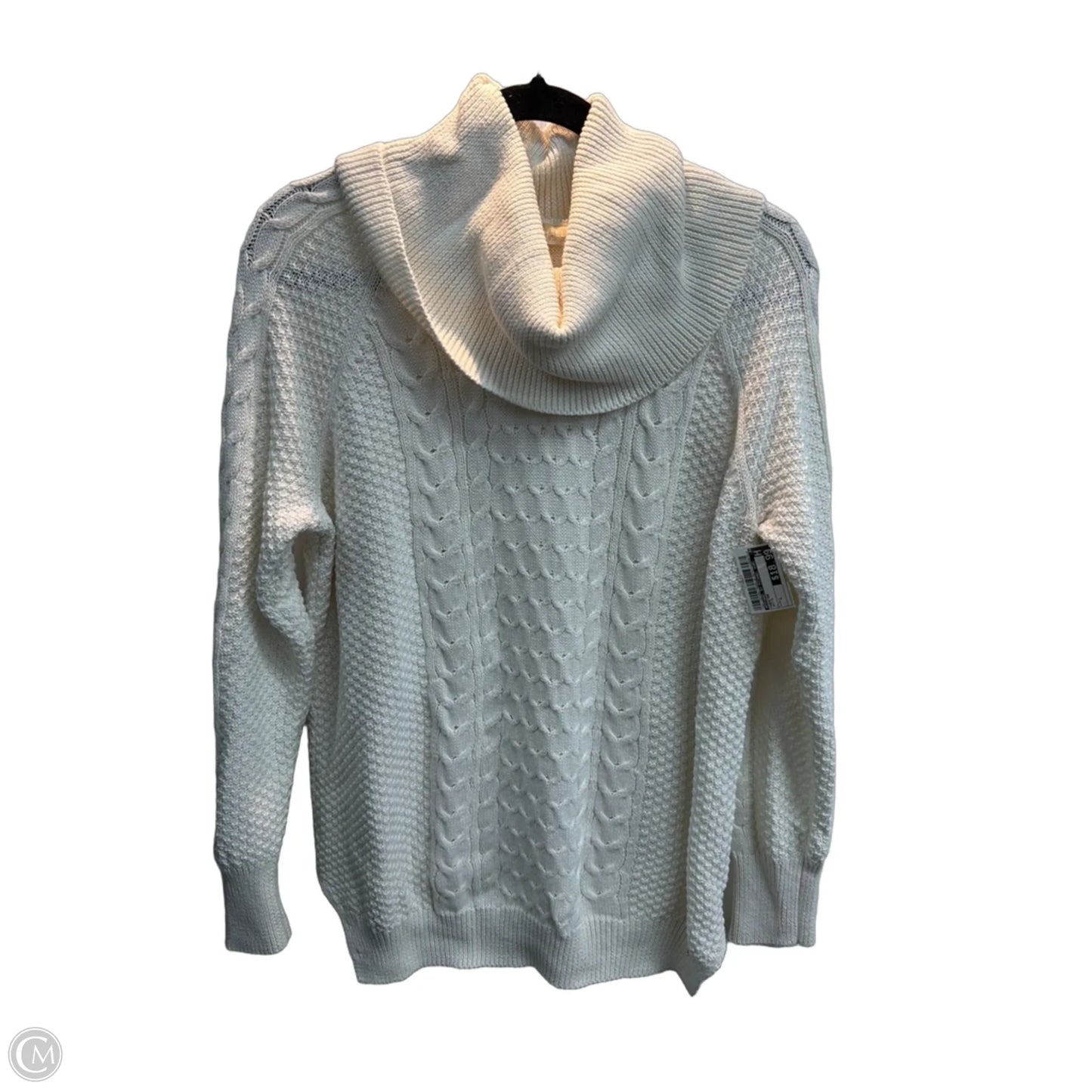 Sweater By Michael By Michael Kors In White, Size: L