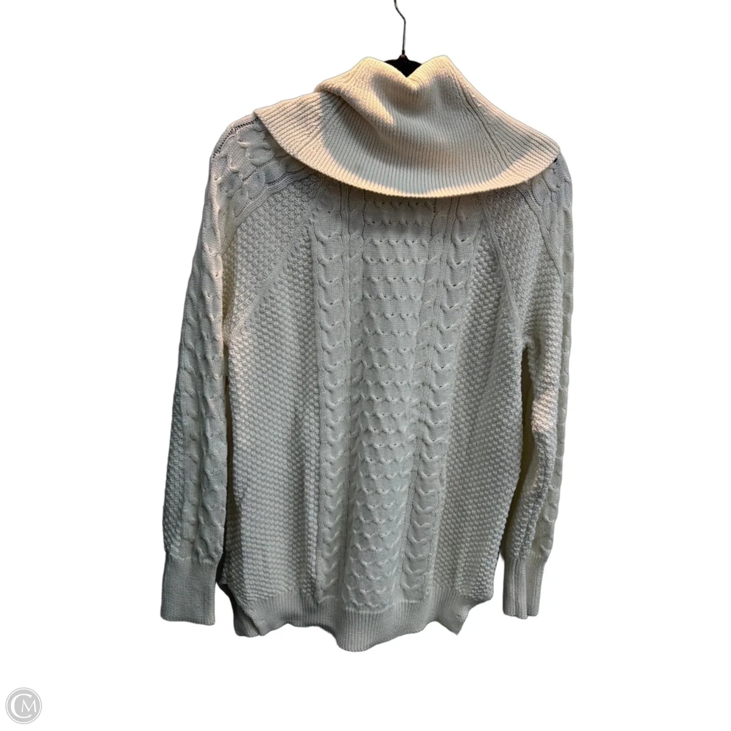 Sweater By Michael By Michael Kors In White, Size: L